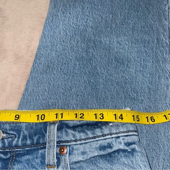 Abercrombie & fitch ripped the ‘90s straight ultra high rise Jean 29/8s - Picture 8 of 13